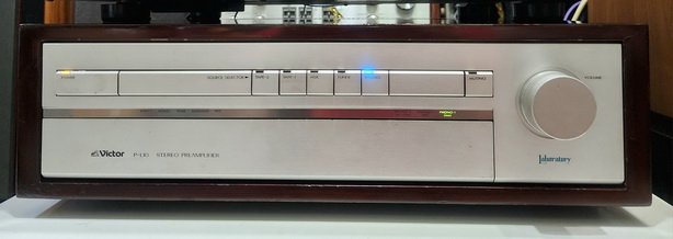 ขาย Pre Amp VICTOR รุ่น P-L10 Laboratory รุ่นใหญ่ สวย เสียงดี ฟังก์ชันจัดเต็ม หายาก Made in Japan