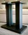 Black Wood Speaker Stand 24 inches