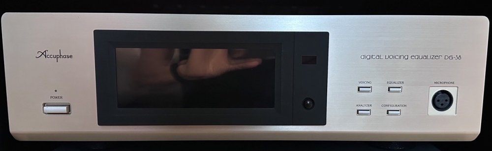 ACCUPHASE DG-38 EQ+DAC ในตัว มี BOARD DAC RCA กับ BALANCED มีไมค์สายไมค์ครบ