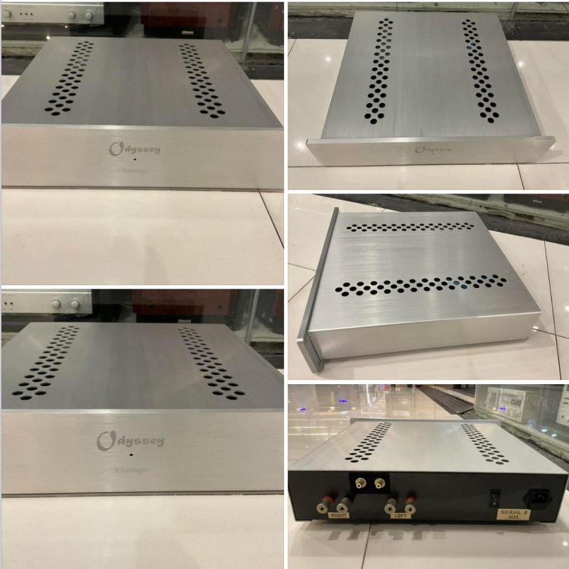 ขายเพาเวอร์แอมป์ไฮเอนด์เสียงดีเยี่ยม Odyssey audio Khartago สภาพสวยเข้าใหม่