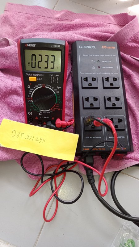 LEONICS SURGE PROTECTOR กันกระชากสภาพสวย