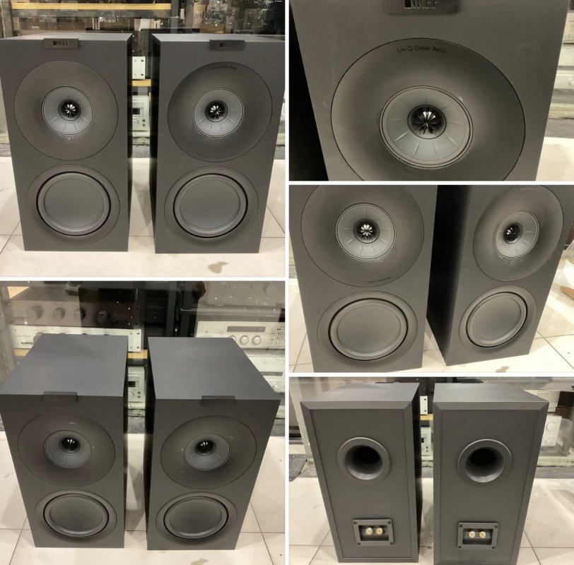 ขายลำโพงวางหิ้งเสียงดีมากแบรนด์ฮิต KEF Q Concerto Meta กล่องครบเข้าใหม่งามหยด