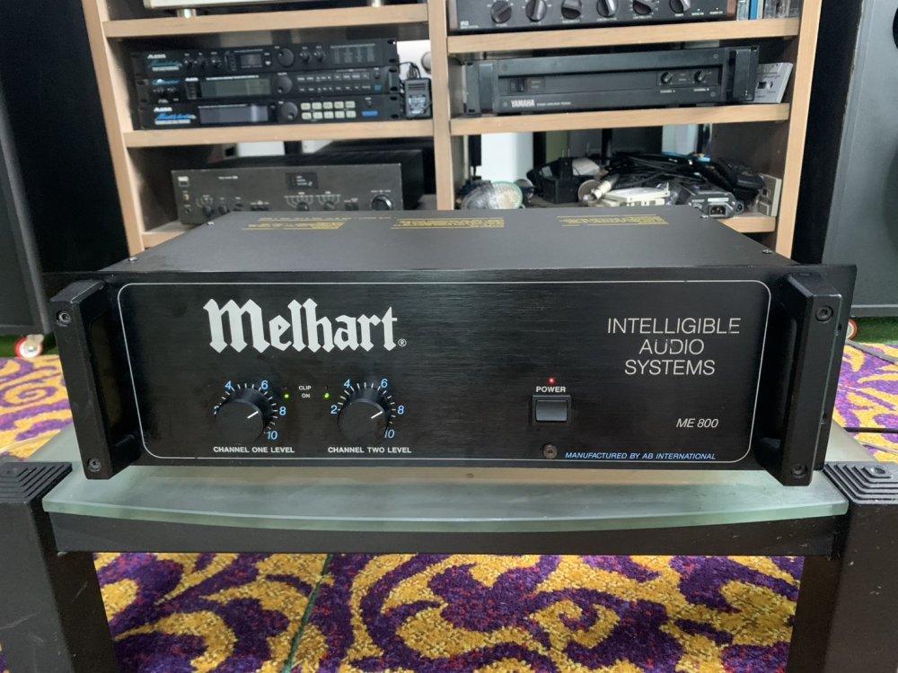 เพาเวอร์แอมป์ Melhart ME 800