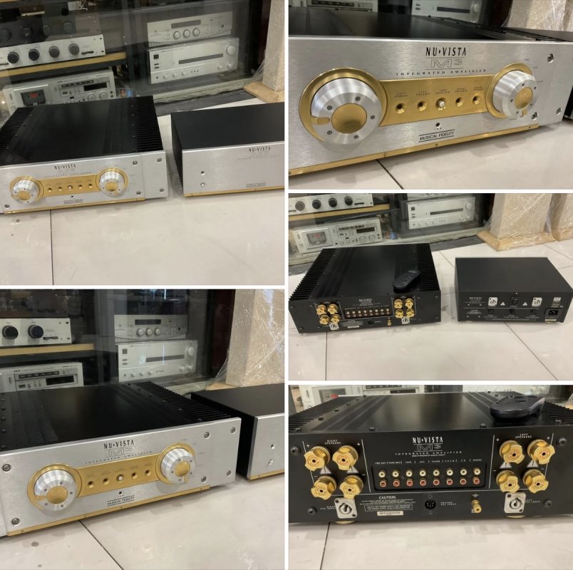 ขายอินติเกรตแอมป์ไฮเอนด์เสียงดีมาก Musical Fidelity Nu•Vista M3 สภาพสวยเข้าใหม่