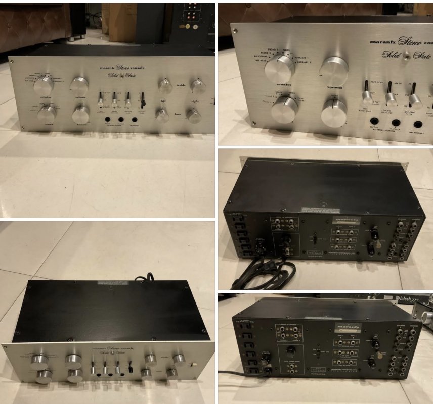 ขายปรีแอมป์วินเทจตัวเทพตำนานหวานเสียงดี Marantz 7T สภาพดีเข้าใหม่