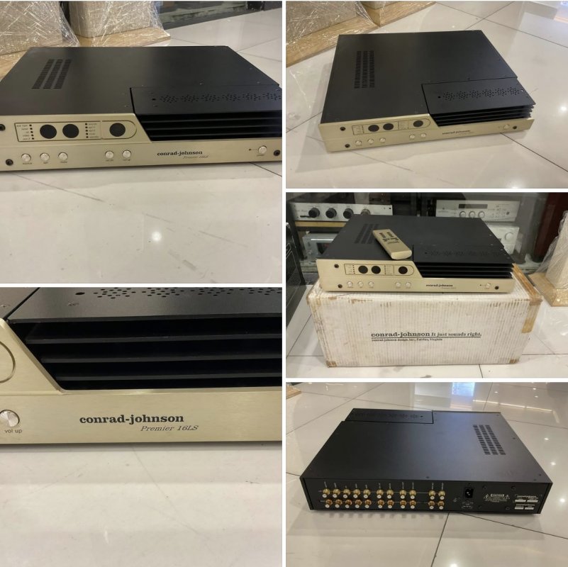 ขายปรีแอมป์หลอดไฮเอนด์เสียงหวาน Conrad Johnson Premier 16LS S2 กล่องครบ