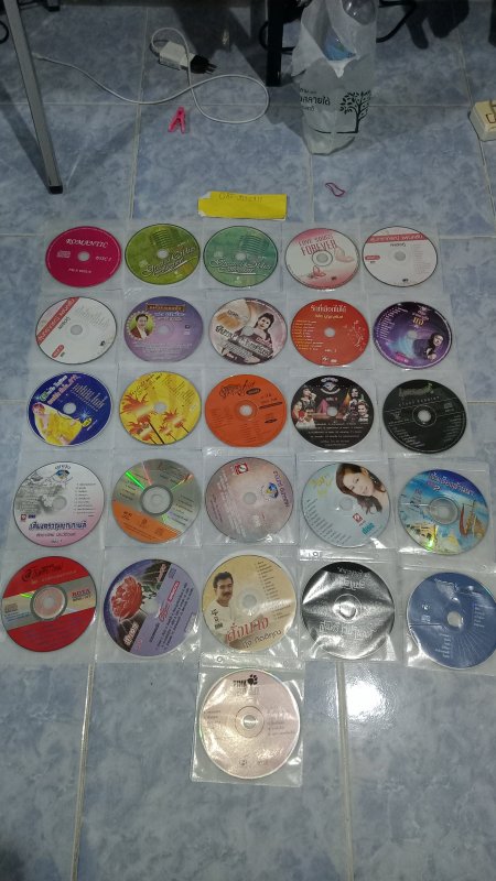 52แผ่นเพลงไทย/ลูกกรุง/มีสากล7แผ่น