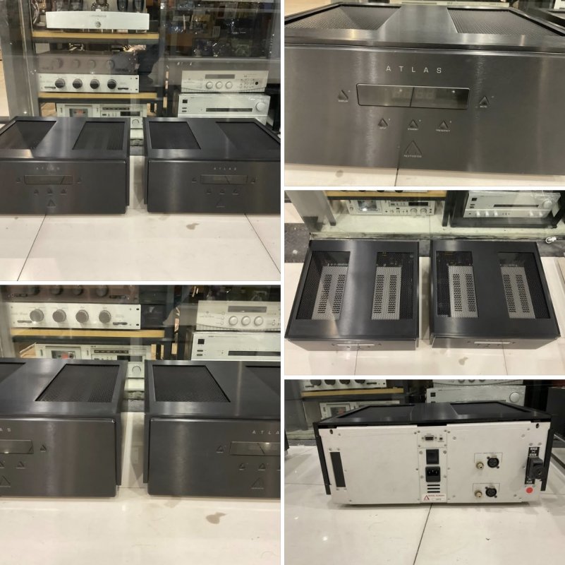 ขายเพาเวอร์แอมป์หลอดไฮเอนด์โมโนบล็อคตัวเทพ Aesthetix ATLAS Signature