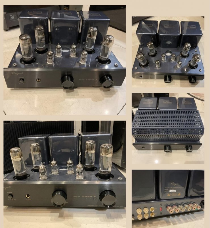 ขายอินติเกรตแอมป์หลอดแบรนด์ฮิต Cayin Cayin CS-55A สภาพสวยเข้าใหม่