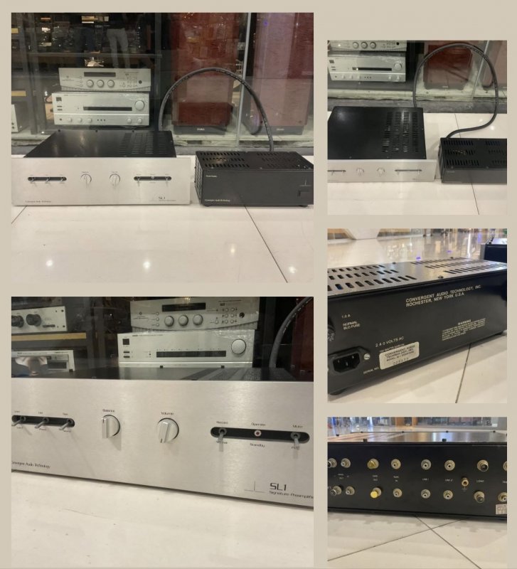 ขายปรีแอมป์หลอดไฮเอนด์ตัวเทพ Convergent SL-1 Signature สภาพสวยเข้าใหม่