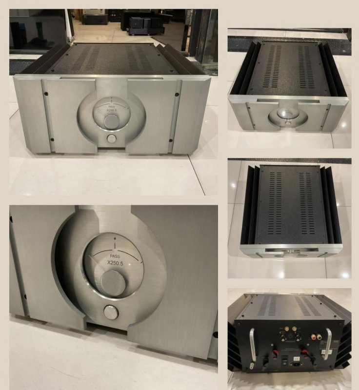 ขายเพาเวอร์แอมป์ไฮเอนด์เสียงดีมาก Pass Labs X250.5 กล่องครบเข้าใหม่