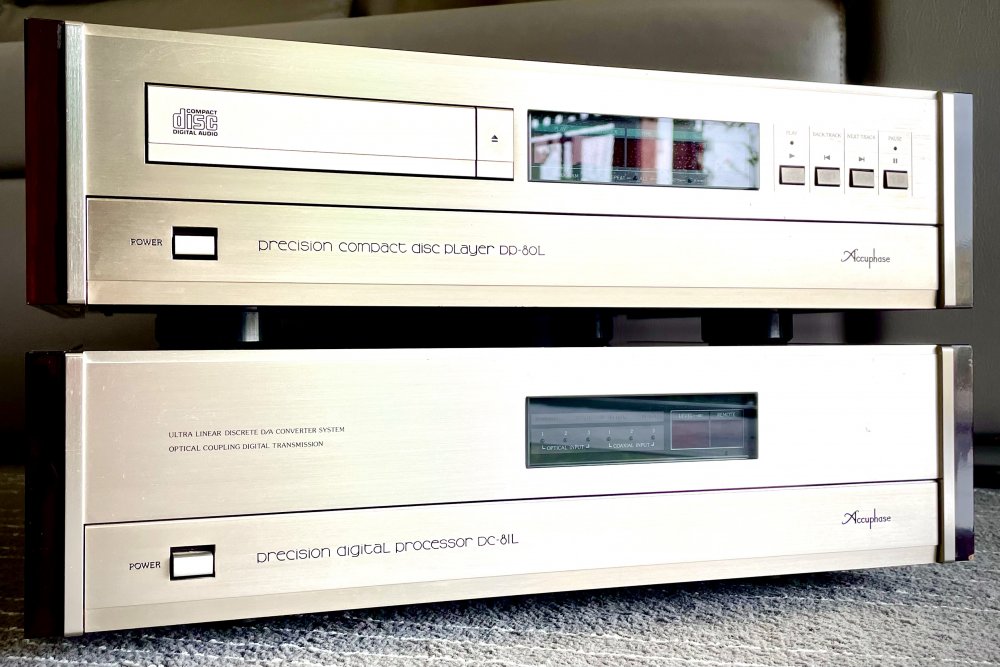 Accuphase DP-80L CD player & DC-81L Digital Processor