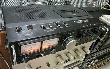 เครื่องเล่นเทป VICTOR KD-4 เสียงดี ดีไซน์สวยคลาสสิค พร้อมใช้งาน Made in Japan