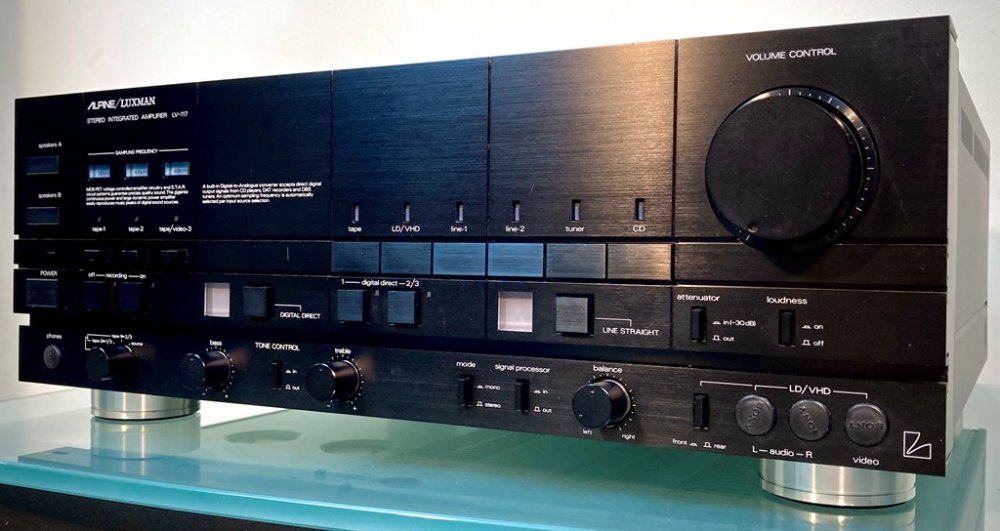 Alpine/Luxman LV-177 Stereo Integrated Amplifier