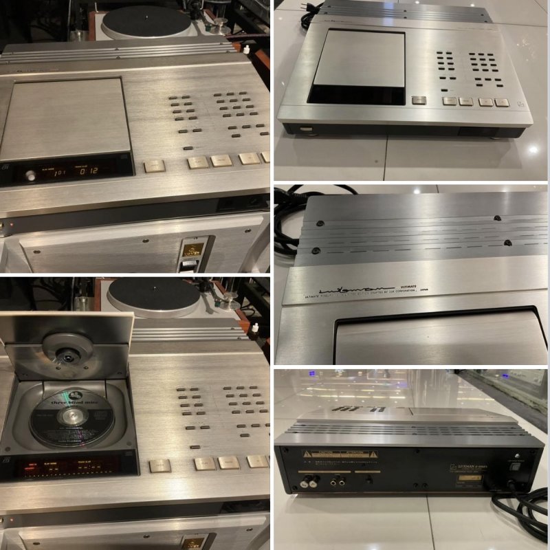 ขายเครื่องเล่นซีดีไฮเอนด์ลุควินเทจเสียงดีตำนาน LUXMAN D-500X's เข้าใหม่