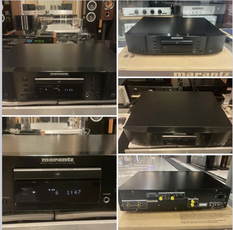 ขายเครื่องเล่น SACD / CD player Marantz SA-8005 กล่องครบสภาพงามหยดย้อย