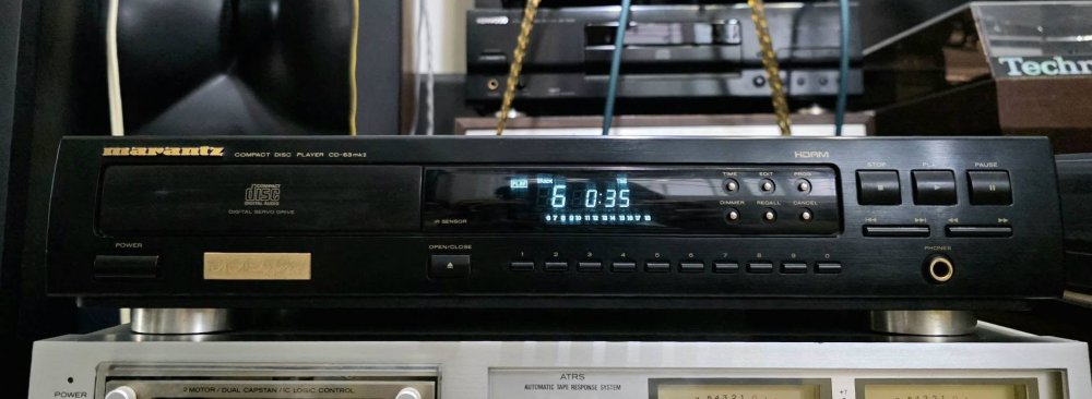 ขายเครื่องเล่นซีดี Marantz CD63 Mk.II KI Signature(ป้ายทอง) รุ่นยอดนิยม เสียงดี สภาพสวย Made in Japa