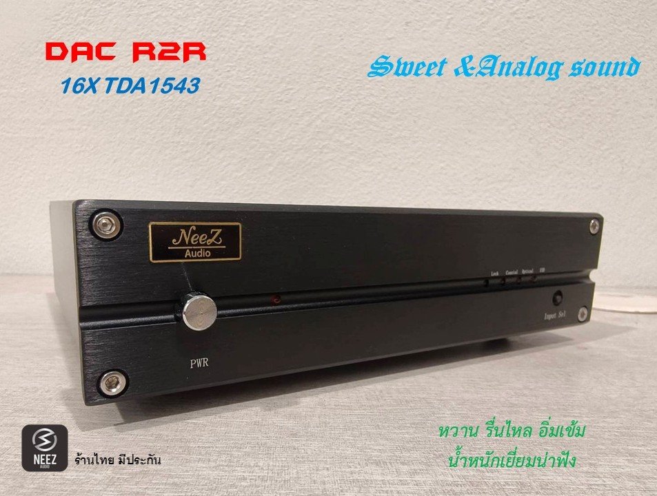 DAC R2R - (16X TDA1543A) -