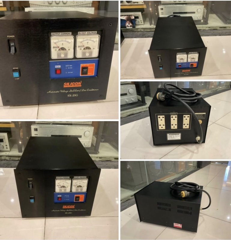 ขาย Silicon SX-20G Automatic Voltage Stabilizer/ Line Conditioner เข้าใหม่