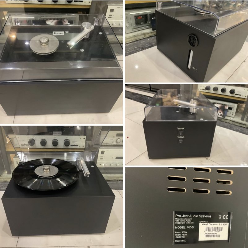 ขายเครื่องล้างแผ่นเสียงไฮเอนด์ แบรนด์ฮิต Pro-Ject VC-S สภาพงาม เข้าใหม่