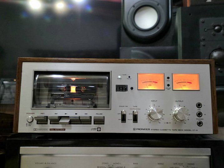 ขายเครื่องเล่นเทป Pioneer CT-4 สภาพสวยคลาสสิค เสียงดี พร้อมใช้งาน Made in Japan