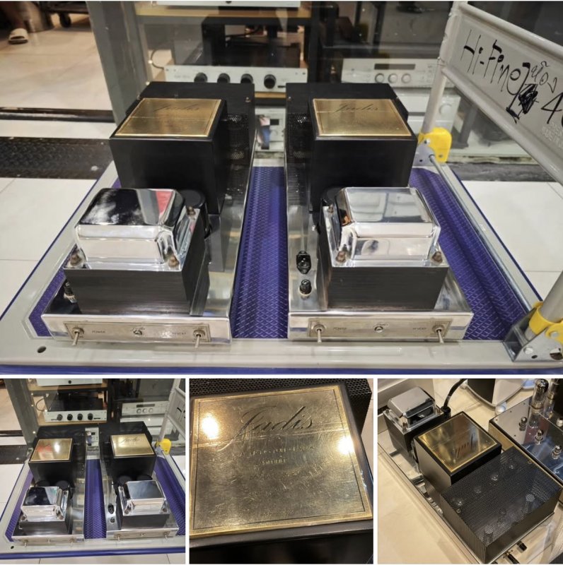 ขายเพาเวอร์แอมป์หลอดโมโนไฮเอนด์ JADIS JA80 Tube Mono poweramp